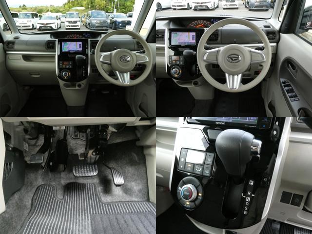 タント X 社外ナビ・バックカメラ・ETC付 ワンセグテレビ 両側スライド 運転席助手席エアバック 禁煙 Sキー アイドルストップ 1オーナ ナビTV AAC ドラレコ パワステ DVD再生 リモコンキー ABS(3枚目)