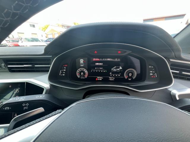 Ａ６ ４５ＴＦＳＩクワトロスポーツ　Ｓラインパッケージ　ブラックスタイリングパッケージ　サラウンドビューカメラ　ＡｐｐｌｅＣａｒｐｌａｙシートベンチレーション　シートヒーター　パークアシストプラス　ステンレスペダル　ＨＤマトリクスＬＥＤ（43枚目）