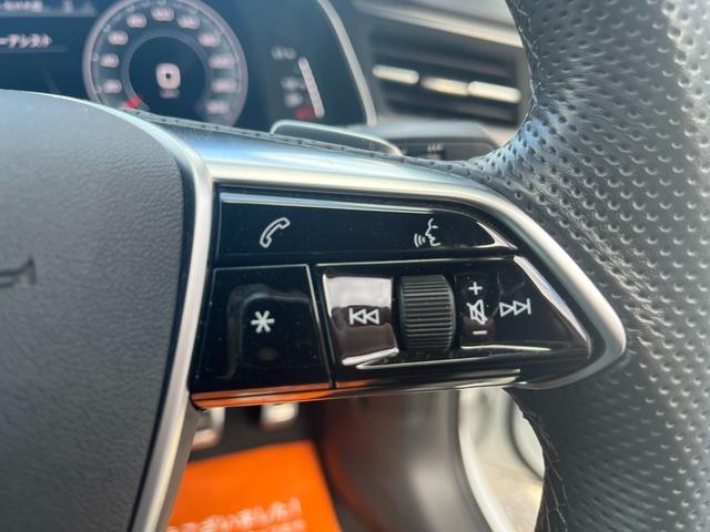 Ａ６ ４５ＴＦＳＩクワトロ　Ｓライン　バーチャルコックピット　サラウンドビューモニター　パワートランク　マトリクスＬＥＤヘッドライト　ステアリングヒーター　レザーシート　シートヒーター　スマートキー　禁煙車　ＡｐｐｌｅＣａｒＰｌａｙ（48枚目）