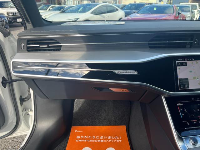 Ａ６ ４５ＴＦＳＩクワトロ　Ｓライン　バーチャルコックピット　サラウンドビューモニター　パワートランク　マトリクスＬＥＤヘッドライト　ステアリングヒーター　レザーシート　シートヒーター　スマートキー　禁煙車　ＡｐｐｌｅＣａｒＰｌａｙ（77枚目）