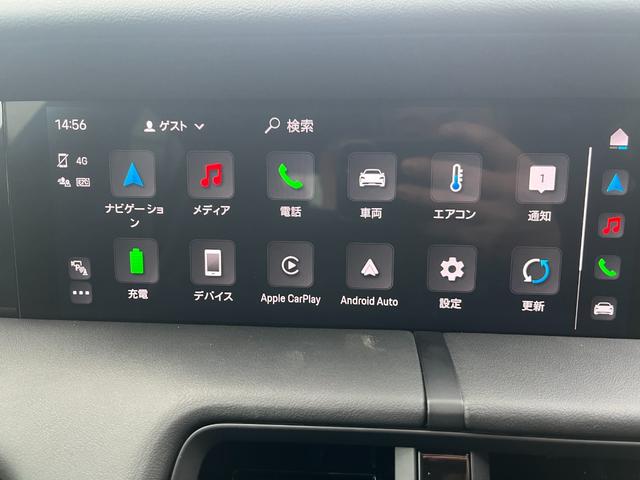 タイカン タイカン　４Ｓ　禁煙車　シートヒーター　レーンチェンジアシスト　ブラックレザーシート　全方位カメラ　ブラインドスポット　ドライブレコーダー　　パワーバックドア　ＡｐｐｌｅＣａｒＰｌａｙ（60枚目）