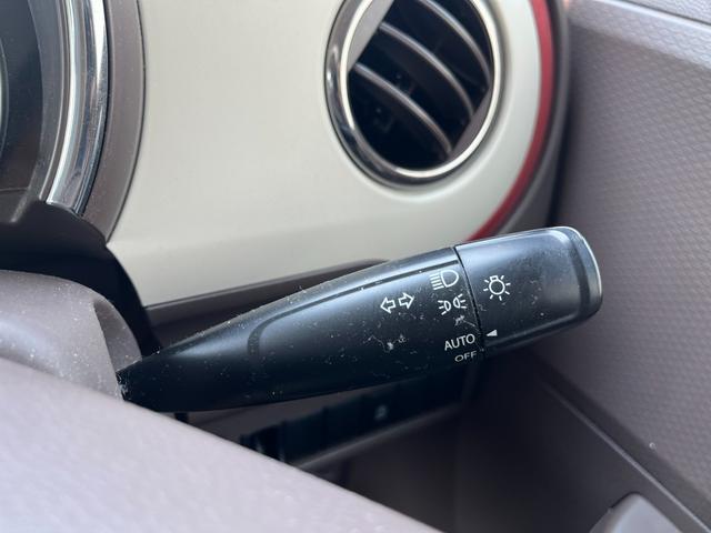 アルトラパンショコラ Ｘ　バックカメラ　フルセグ　ナビ　レッドステッチ入革巻きステアリングホイール／シフトノブ　ドラレコ前後　キーレスプッシュスタート　リモコンキー　アイボリーブラウンキルティングシート　アイドリングストップ（52枚目）