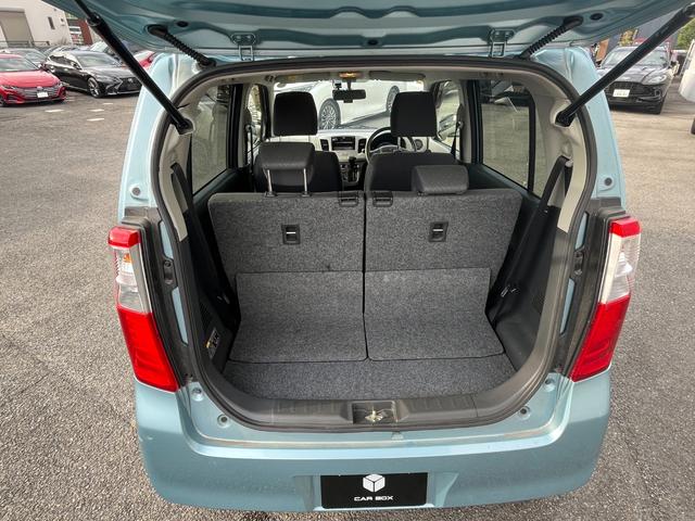 ワゴンR FA 禁煙車 ドライブレコーダー前後 自発光式アナログメーター アームレスト CD ウレタン製ステアリングホイール ダークグレーファブリックシート レッドレンズリアコンビネーションランプ(9枚目)