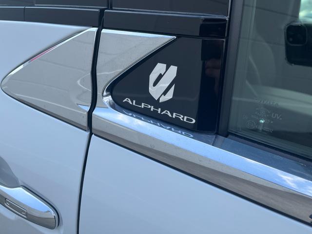 アルファード Z ワンオーナー 左右独立ムーンルーフ 禁煙車 後席モニター 床下表示機能付パノラミックビューモニター 登録済未使用車 3眼LEDヘッドランプ 木目調/革巻コンビステアリング エグゼクティブパワーシート(75枚目)