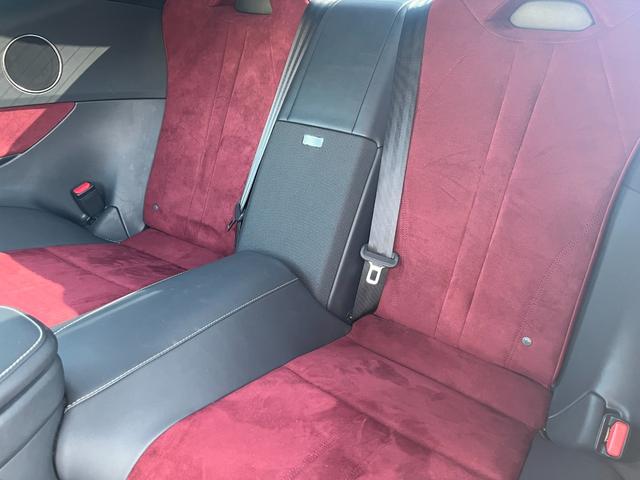 LC LC500 Sパッケージ マークレビンソン TRDエアロキット 禁煙車 ヘッドアップディスプレイ 3眼LED カーボンルーフ 21インチアルミ レクサスセーフティ BSM クリアランスソナー アクティブリアウィング(24枚目)