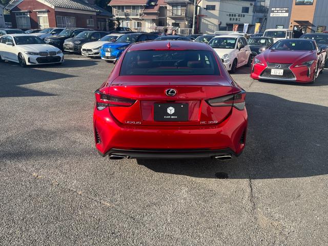 ＲＣ ＲＣ３５０　Ｆスポーツ　ワンオーナー　禁煙車　３眼ＬＥＤヘッドライト　ベンチレーション付き専用革シート　左右独立エアコン　オレンジキャリパー　ブラインドスポット　リアクロストラフィック　プリクラッシュセーフティ　ＴＦＴ液晶（18枚目）