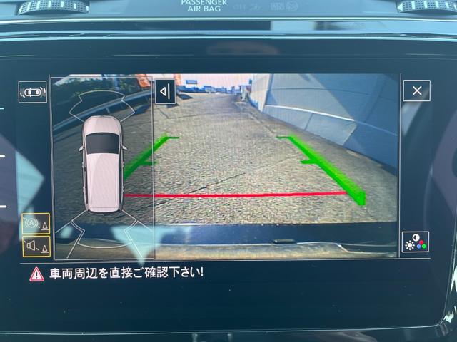 ゴルフトゥーラン ＴＳＩ　Ｒライン　駐車支援システム　純正ナビ　純正ＡＷ　２２５／４５Ｒ１８タイヤ　パークディスタンスコントロール　禁煙車　アダプティブクルーズコントロール　３ゾーンオートエアコン　ブラックサイドシルスポイラー（35枚目）