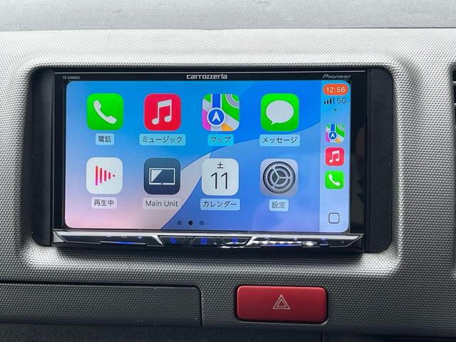 ハイエースバン ロングスーパーGL 15インチデイトナホイール NASCAR ホワイトレタータイヤ AppleCarPlay・Android Auto・Bluetooth対応ディスプレイオーディオ Bカメラ シートカバー(23枚目)