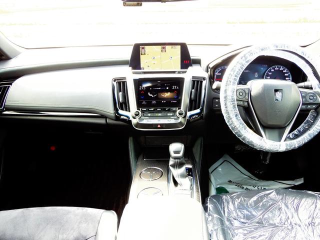 クラウンハイブリッド RSアドバンス サンルーフ コンビシート 8型ナビTV Bカメラ ETC フルセグ レーダークルーズ CD/DVD Bluetooth シーケンシャルウィンカー パワーシート プリクラッシュ ステアリングヒーター(3枚目)
