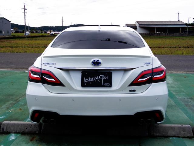 クラウンハイブリッド RSアドバンス サンルーフ コンビシート 8型ナビTV Bカメラ ETC フルセグ レーダークルーズ CD/DVD Bluetooth シーケンシャルウィンカー パワーシート プリクラッシュ ステアリングヒーター(8枚目)