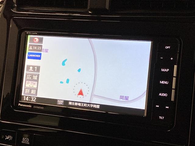 プリウス SセーフティプラスII フルセグ メモリーナビ DVD再生 ミュージックプレイヤー接続可 バックカメラ 衝突被害軽減システム ETC ドラレコ LEDヘッドランプ ワンオーナー(4枚目)