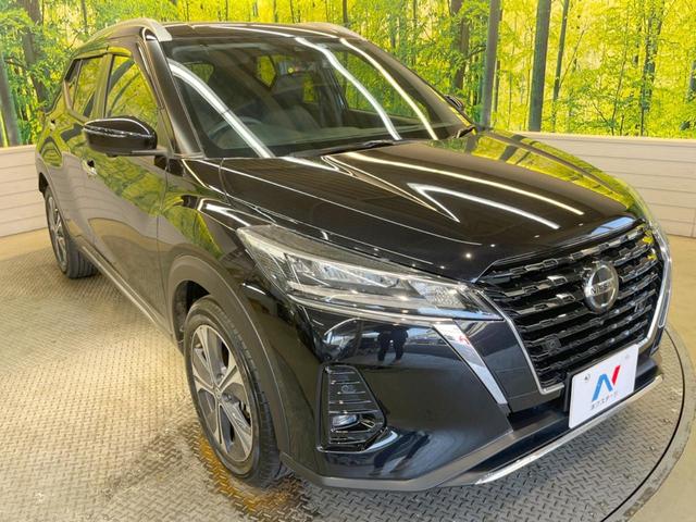 X アラウンドビューモニター デジタルミラー 9型ナビ 衝突被害軽減 プロパイロット インテリジェントキー クリアランスソナー 革巻きステアリング ハーフレザー LEDヘッド 純正17インチアルミ ETC(17枚目)