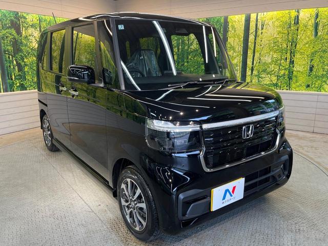 Ｎ－ＢＯＸカスタム ベースグレード　届出済未使用車　禁煙車　ホンダセンシング　アダプティブクルーズコントロール　電動スライドドア　スマートキー　前席シートヒーター　ロールサンシェード　ＬＥＤヘッドライト　純正１４インチＡＷ（16枚目）