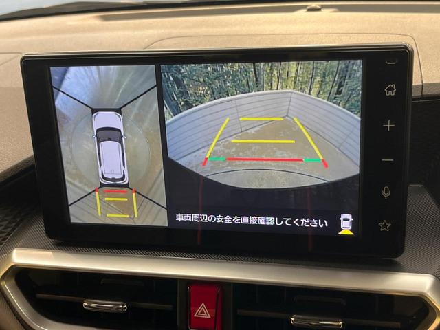 ライズ Ｚ　純正９型ＤＡ　全周囲カメラ　前席シートヒーター　トヨタセーフティサポート　アダプティブクルーズ　純正１７ＡＷ　ＬＥＤヘッド　ブレーキホールド　電子パーキング　ＥＴＣ　ドラレコ　横滑り防止　スマートキー（4枚目）