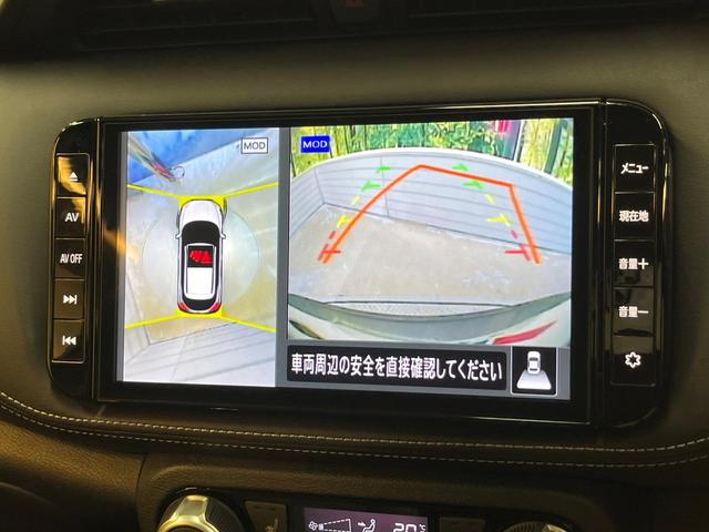 キックス Ｘ　純正９型ナビ　全周囲カメラ　衝突軽減装置　プロパイロット　禁煙車　２トーンカラー　ハーフレザーシート　シートヒーター　ドラレコ　コーナーセンサー　レーンキープ　ＬＥＤヘッド　ＥＴＣ　ステアリンヒーター（4枚目）