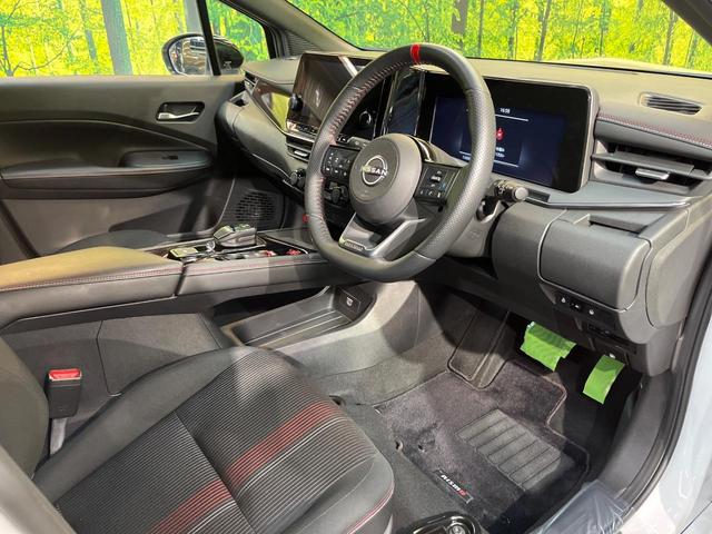 オーラ ニスモ　純正９型ナビ　全周囲カメラ　禁煙車　デジタルインナーミラー　ハーフレザーシート　コーナーセンサー　スマートキー　ＬＥＤヘッド　ＥＴＣ２．０　ドライブレコーダー　プロパイロット　ニスモエアロ（47枚目）