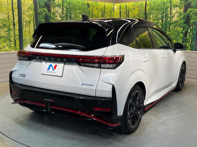 オーラ ニスモ　純正９型ナビ　全周囲カメラ　禁煙車　デジタルインナーミラー　ハーフレザーシート　コーナーセンサー　スマートキー　ＬＥＤヘッド　ＥＴＣ２．０　ドライブレコーダー　プロパイロット　ニスモエアロ（60枚目）