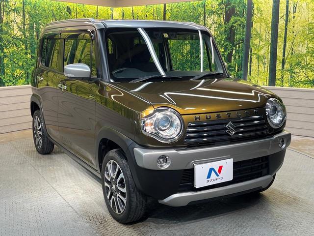 ハスラー JスタイルIII 衝突軽減装置 禁煙車 2トーンカラー ハーフレザーシート シートヒーター HIDヘッド ディスプレイオーディオ 車線逸脱警報 誤発進抑制機能 先行車発進お知らせ 純正15インチAW Bluetooth(16枚目)