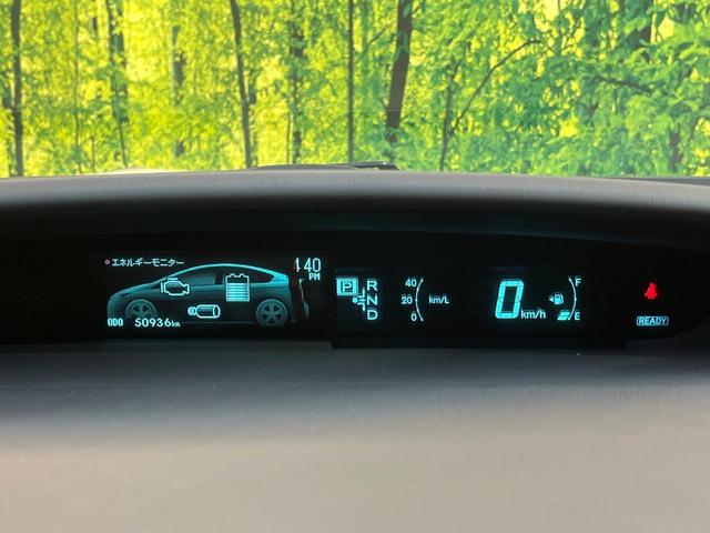 プリウス S 純正ナビ バックカメラ 禁煙車 HIDヘッド ETC スマートキー オートライト オートエアコン 純正15インチAW Bluetooth CD/DVD 革巻きステアリング ステアリングスイッチ(22枚目)