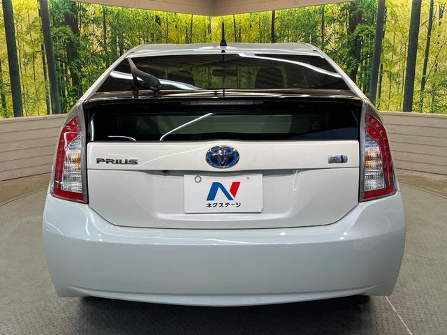プリウス S 純正ナビ バックカメラ 禁煙車 HIDヘッド ETC スマートキー オートライト オートエアコン 純正15インチAW Bluetooth CD/DVD 革巻きステアリング ステアリングスイッチ(52枚目)