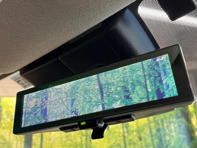 オーラ G 純正9インチナビ デジタルインナーミラー 全周囲カメラ 衝突被害軽減システム 禁煙車 ハーフレザーシート ETC ドラレコ コーナーセンサー LEDヘッド 車線逸脱警報 オートライト スマートキー(5枚目)