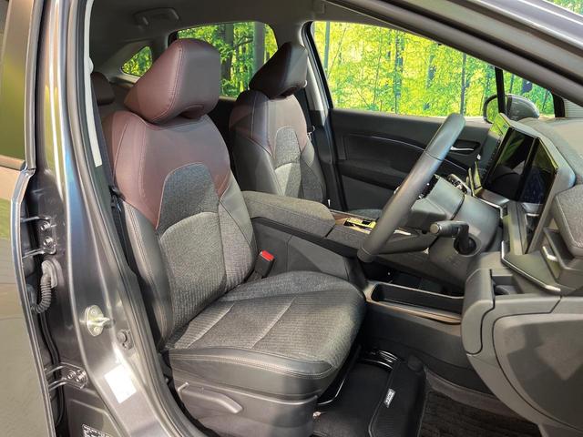 オーラ G 純正9インチナビ デジタルインナーミラー 全周囲カメラ 衝突被害軽減システム 禁煙車 ハーフレザーシート ETC ドラレコ コーナーセンサー LEDヘッド 車線逸脱警報 オートライト スマートキー(9枚目)