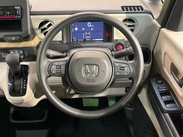 Ｎ－ＢＯＸ ベースグレード　電動スライドドア　ホンダセンシング　クルコン　禁煙車　スマートキー　オートエアコン　ＬＥＤヘッド　オートライト　オートハイビーム　車線逸脱警報　コーナーセンサー　１４インチアルミ　電動格納ミラー（11枚目）