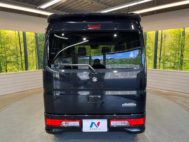 エブリイワゴン PZターボスペシャル 届出済未使用車 両側電動ドア スズキセーフティサポート 純正14AW LEDヘッド ベンチシート レーンアシスト 電動格納ミラー アイドリングストップ 横滑り防止 オートエアコン スマートキー(16枚目)