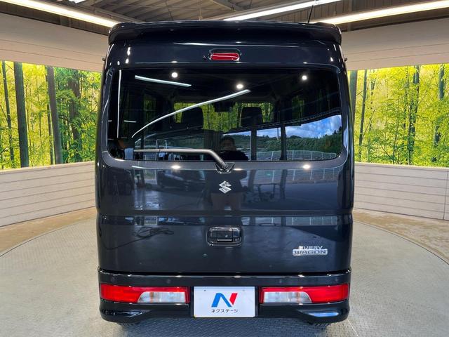 エブリイワゴン PZターボスペシャル 届出済未使用車 両側電動ドア スズキセーフティサポート 純正14AW LEDヘッド ベンチシート レーンアシスト 電動格納ミラー アイドリングストップ 横滑り防止 オートエアコン スマートキー(51枚目)