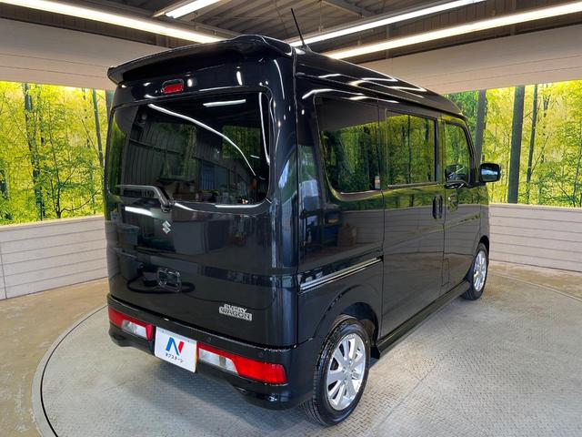エブリイワゴン PZターボスペシャル 届出済未使用車 両側電動ドア スズキセーフティサポート 純正14AW LEDヘッド ベンチシート レーンアシスト 電動格納ミラー アイドリングストップ 横滑り防止 オートエアコン スマートキー(52枚目)