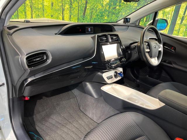 プリウス A 純正9型ナビ バックカメラ セーフティセンス レーダークルーズ コーナーセンサー スマートキー LEDヘッド ETC オートマチックハイビーム ブラインドスポットモニター 車線逸脱警報 オートライト(49枚目)