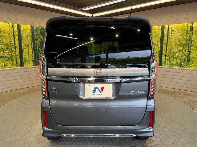 Ｎ－ＢＯＸカスタム Ｌターボ　純正８型ナビ　両側電動ドア　バックカメラ　レーダークルーズ　ホンダセンシング　シートヒーター　ＥＴＣ　ハーフレザー　ＬＥＤヘッド　ドラレコ　純正１５ＡＷ　ベンチシート　横滑り防止機能　スマートキー（16枚目）