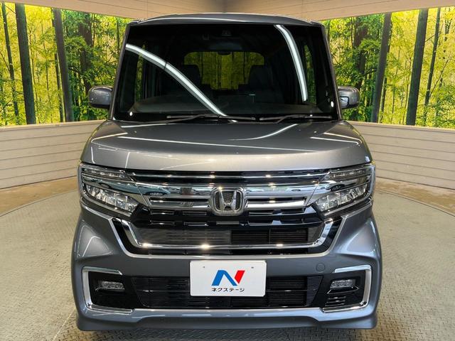 Ｎ－ＢＯＸカスタム Ｌターボ　純正８型ナビ　両側電動ドア　バックカメラ　レーダークルーズ　ホンダセンシング　シートヒーター　ＥＴＣ　ハーフレザー　ＬＥＤヘッド　ドラレコ　純正１５ＡＷ　ベンチシート　横滑り防止機能　スマートキー（56枚目）