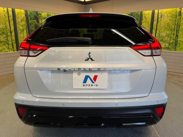 エクリプスクロス ブラックエディション 4WD サンルーフ メーカーナビ 全周囲カメラ マイパイロット パワーバックドア 全席シートヒーター LEDヘッド パワーシート グレード専用18AW ステアリングヒーター ワンオーナー 禁煙車(16枚目)
