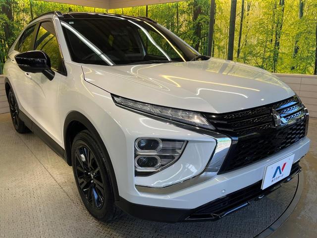 エクリプスクロス ブラックエディション 4WD サンルーフ メーカーナビ 全周囲カメラ マイパイロット パワーバックドア 全席シートヒーター LEDヘッド パワーシート グレード専用18AW ステアリングヒーター ワンオーナー 禁煙車(17枚目)