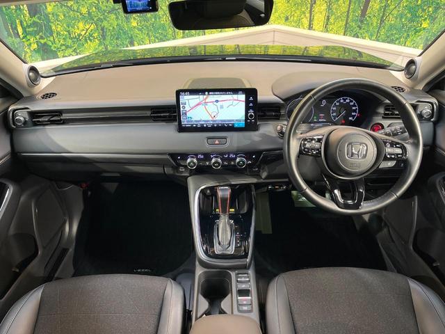 ヴェゼル e:HEV Z 無限フルエアロ メーカー9型ナビ 全周囲カメラ パワーバックドア クリアランスソナー アダプティブクルーズ シートヒーター ハーフレザー LED 純正18AW ETC ドラレコ ワンオーナー 禁煙車(2枚目)