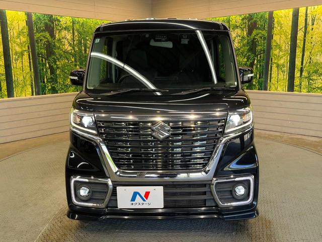 スペーシアカスタム ハイブリッドXS セーフティサポート SDナビ バックカメラ 両側電動ドア シートヒーター リアセンサー ハーフレザー 革巻きステリング LEDヘッド 純正15AW ドラレコ ETC車載器 ワンオーナー 禁煙車(15枚目)