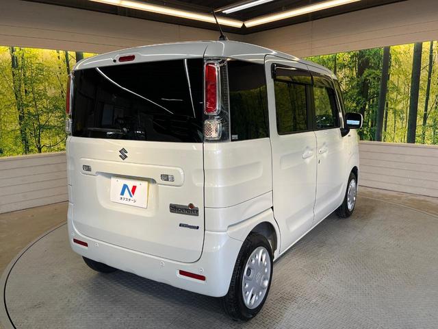 スペーシア ハイブリッドＧ　ＳＤナビ　セーフティサポート　禁煙車　スマートキー　ハイビームアシスト　車線逸脱警報　誤発進抑制機能　先行車発進お知らせ機能　Ｂｌｕｅｔｏｏｔｈ　フルセグ　オートライト　オーエアコン　ＣＤ／ＤＶＤ再生（17枚目）