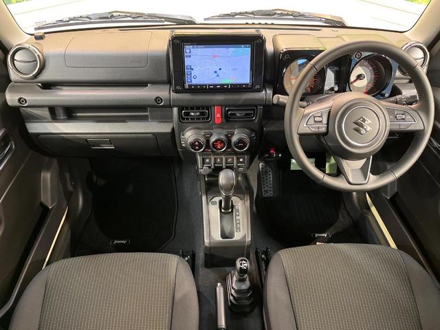 ジムニー XC ターボ 純正8型ナビ バックカメラ 衝突軽減装置 禁煙車 シートヒーター ドラレコ LEDヘッド ETC クルコン Bluetooth フルセグ 革巻きステアリング 車線逸脱警報 誤発進抑制機能(2枚目)