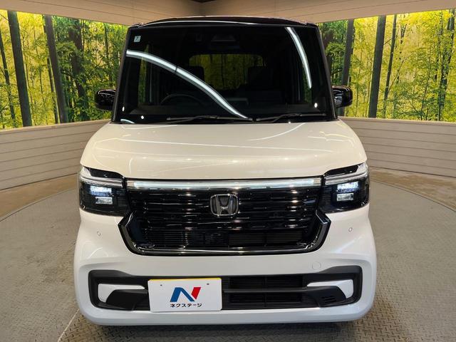 N-BOXカスタム ターボコーディネートスタイル 純正8型ナビ バックカメラ 両側電動ドア 衝突軽減ブレーキ シートヒーター LEDヘッド グレード専用15AW ETC車載器 アダプティブクルーズ 合皮レザーシート ブラックルーフ ワンオーナー 禁煙(14枚目)