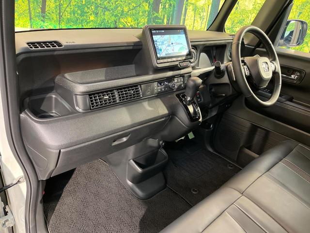 N-BOXカスタム ターボコーディネートスタイル 純正8型ナビ バックカメラ 両側電動ドア 衝突軽減ブレーキ シートヒーター LEDヘッド グレード専用15AW ETC車載器 アダプティブクルーズ 合皮レザーシート ブラックルーフ ワンオーナー 禁煙(46枚目)