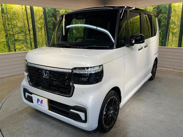 N-BOXカスタム ターボコーディネートスタイル 純正8型ナビ バックカメラ 両側電動ドア 衝突軽減ブレーキ シートヒーター LEDヘッド グレード専用15AW ETC車載器 アダプティブクルーズ 合皮レザーシート ブラックルーフ ワンオーナー 禁煙(53枚目)