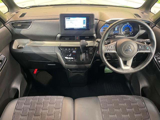 デリカミニ Ｔ　プレミアム　衝突軽減　ＳＤナビ　全周囲カメラ　マイパイロット　両側電動ドア　デジタルミラー　シートヒーター　純正革巻きステリング　ハーフレザー　ＬＥＤヘッド　純正１５ＡＷ　ドラレコ　ＥＴＣ　ステアリングヒーター（2枚目）