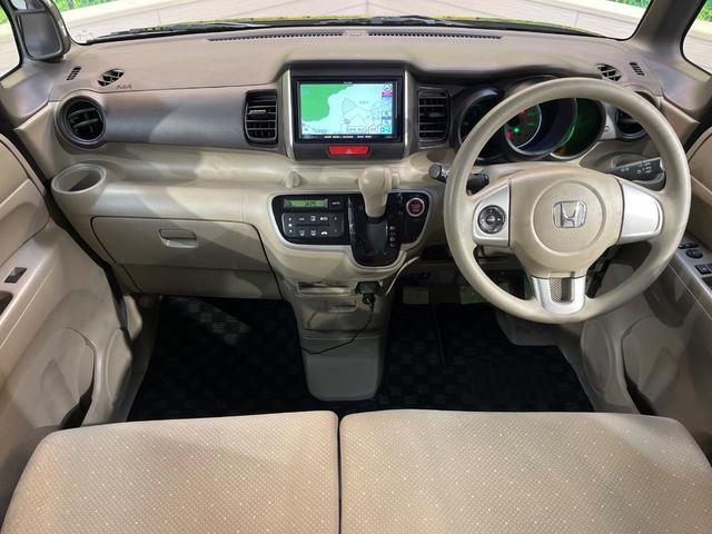 Ｎ－ＢＯＸ Ｇ・Ｌパッケージ　ＳＤナビ　電動スライドドア　ドライブレコーダー　オートエアコン　禁煙車　ＣＤ　地デジ　スマートキー　純正ホイール　アイドリングストップ　電動格納ミラー（2枚目）
