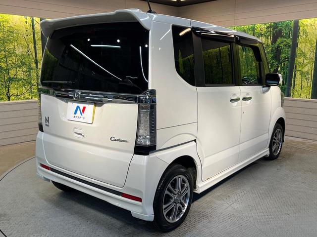 Ｎ－ＢＯＸカスタム Ｇ・Ｌパッケージ　４ＷＤ　衝突軽減ブレーキ　純正ディスプレイオーディオ　バックカメラ　電動ドア　シートヒーター　スマートキー　ＨＩＤヘッド　純正１４ＡＷ　ステリングスイッチ　オート電動格納ミラー　ワンオーナー　禁煙車（54枚目）