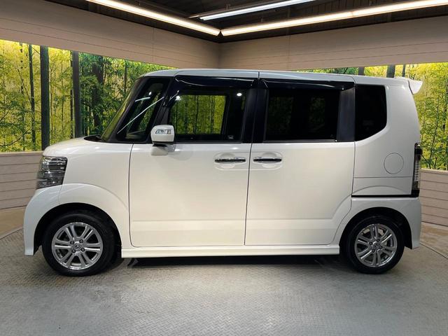 Ｎ－ＢＯＸカスタム Ｇ・Ｌパッケージ　ＳＤナビ　Ｂｌｕｅｔｏｏｔｈ　バックカメラ　電動ドア　ＥＴＣ車載器　横滑り防止装置　ＨＩＤヘッド　純正１４ＡＷ　ステリングスイッチ　スマートキー　アイドリングストップ　ワンオーナー　禁煙車（48枚目）