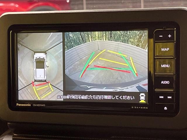 タフト Ｇターボ　クロムベンチャー　ガラスルーフ　ＳＤナビ　全周囲カメラ　レーダークルーズ　衝突軽減システム　シートヒーター　ＬＥＤヘッド　純正１５ＡＷ　ルーフレール　オートマチックハイビーム　横滑り防止　オートエアコン　スマートキー（5枚目）