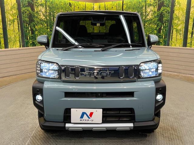 タフト Ｇターボ　クロムベンチャー　ガラスルーフ　ＳＤナビ　全周囲カメラ　レーダークルーズ　衝突軽減システム　シートヒーター　ＬＥＤヘッド　純正１５ＡＷ　ルーフレール　オートマチックハイビーム　横滑り防止　オートエアコン　スマートキー（15枚目）