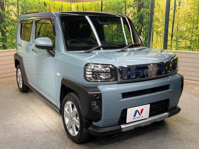 タフト Ｇターボ　クロムベンチャー　ガラスルーフ　ＳＤナビ　全周囲カメラ　レーダークルーズ　衝突軽減システム　シートヒーター　ＬＥＤヘッド　純正１５ＡＷ　ルーフレール　オートマチックハイビーム　横滑り防止　オートエアコン　スマートキー（17枚目）