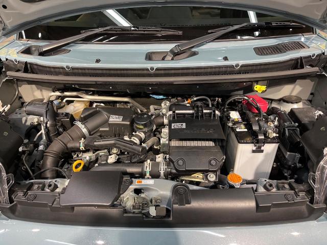 タフト Ｇターボ　クロムベンチャー　ガラスルーフ　ＳＤナビ　全周囲カメラ　レーダークルーズ　衝突軽減システム　シートヒーター　ＬＥＤヘッド　純正１５ＡＷ　ルーフレール　オートマチックハイビーム　横滑り防止　オートエアコン　スマートキー（18枚目）